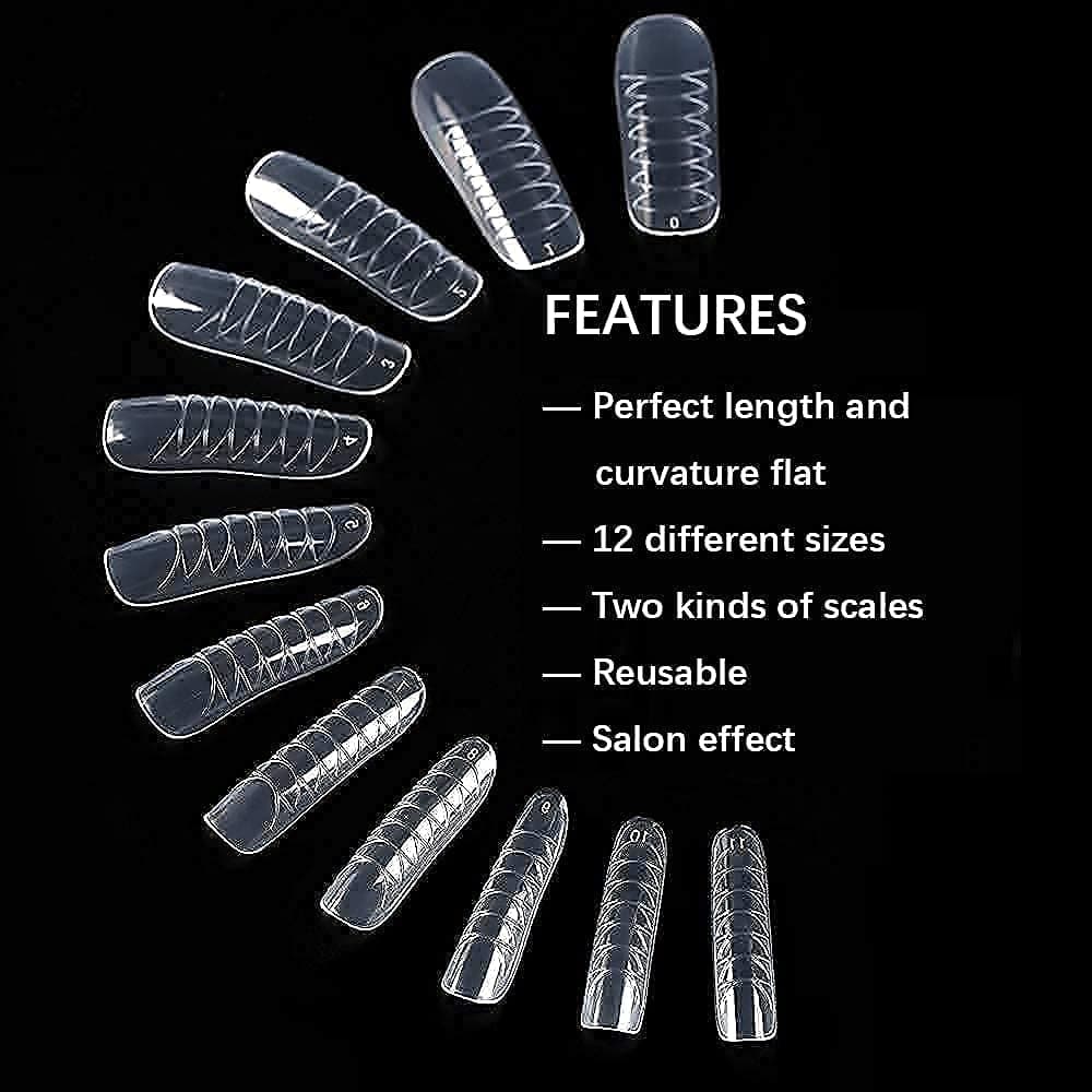 120Pcs Extension Gel Dual Forms Full Cover - Image 4