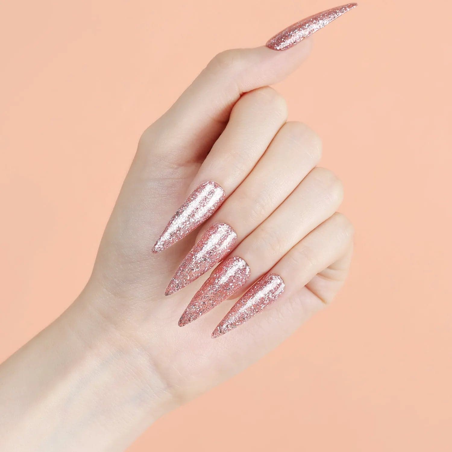 200Pcs Clear Stiletto Full Cover Nail Tips - Image 5