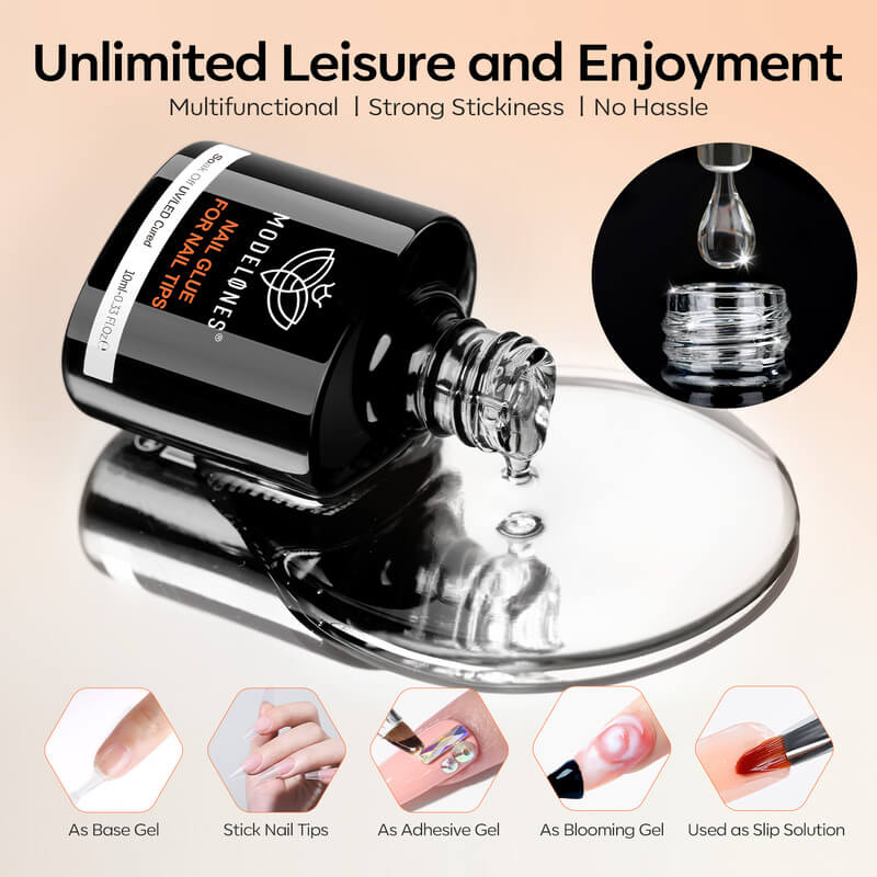 4-in-1 Nail Glue & Builder Gel Set - Image 4