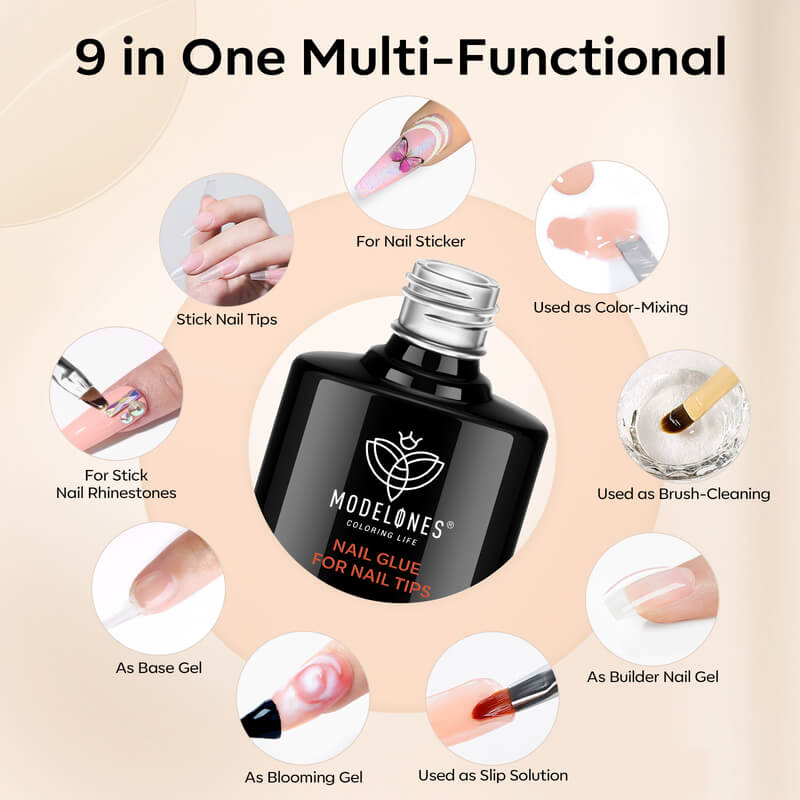 4-in-1 Nail Glue & Builder Gel Set - Image 5