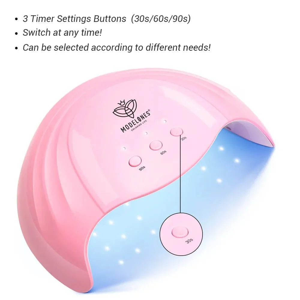 48W UV/LED Nail Lamp US Plug - Image 4