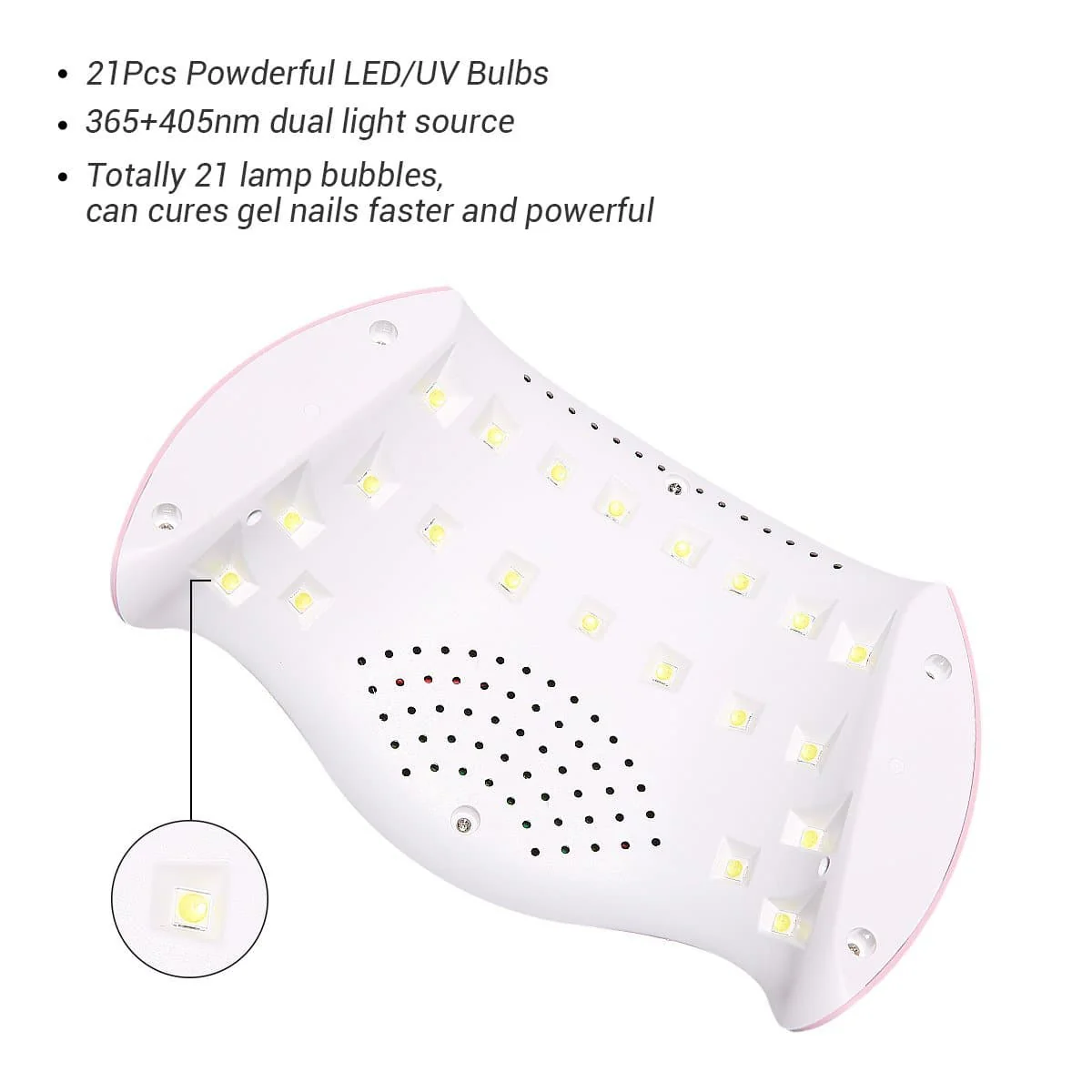 48W UV/LED Nail Lamp US Plug - Image 5