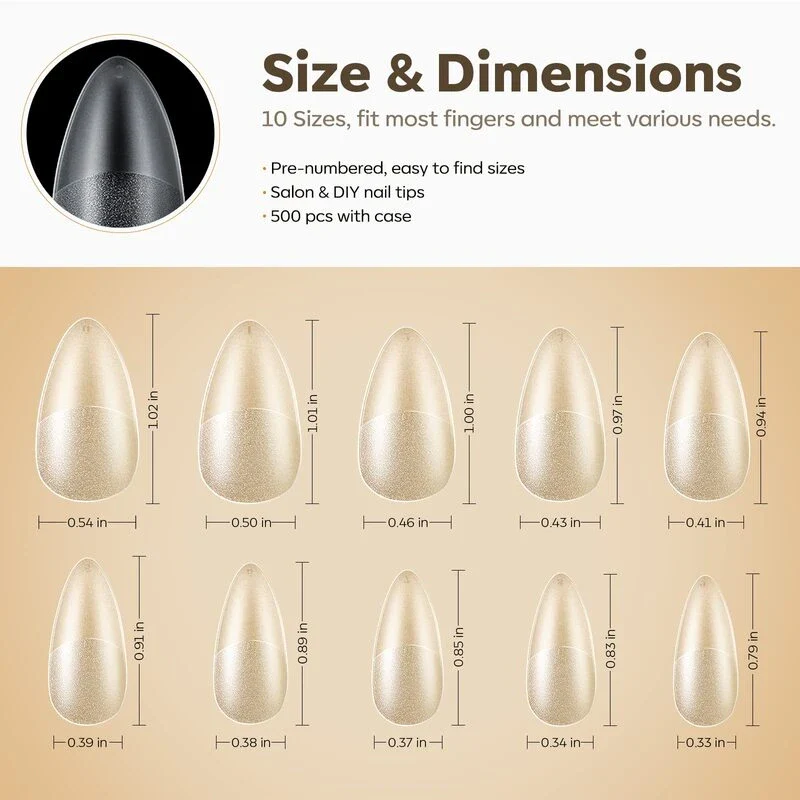 Full Cover Nail Tips - Image 16