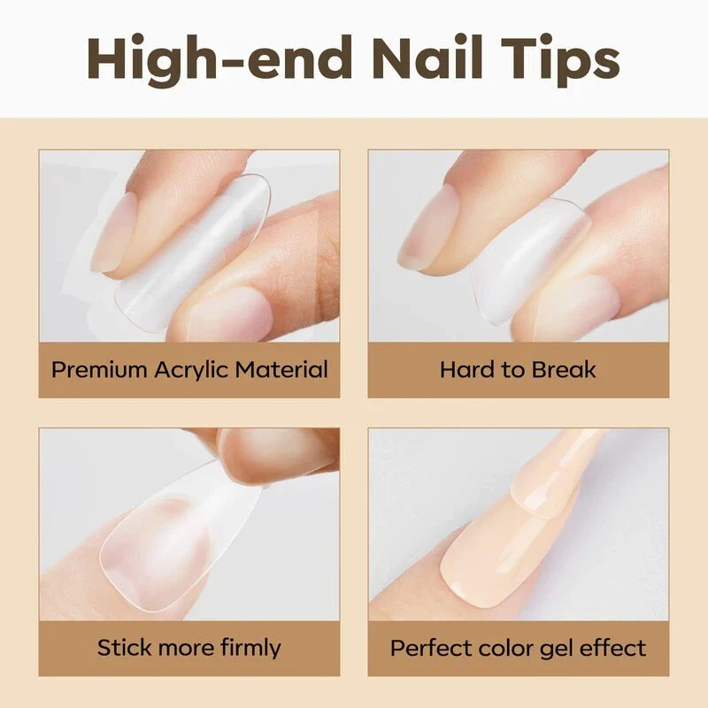 Full Cover Nail Tips - Image 17