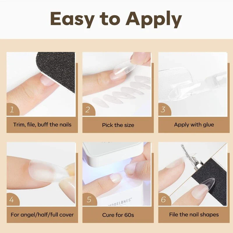 Full Cover Nail Tips - Image 18