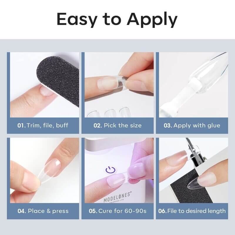 Full Cover Nail Tips - Image 35