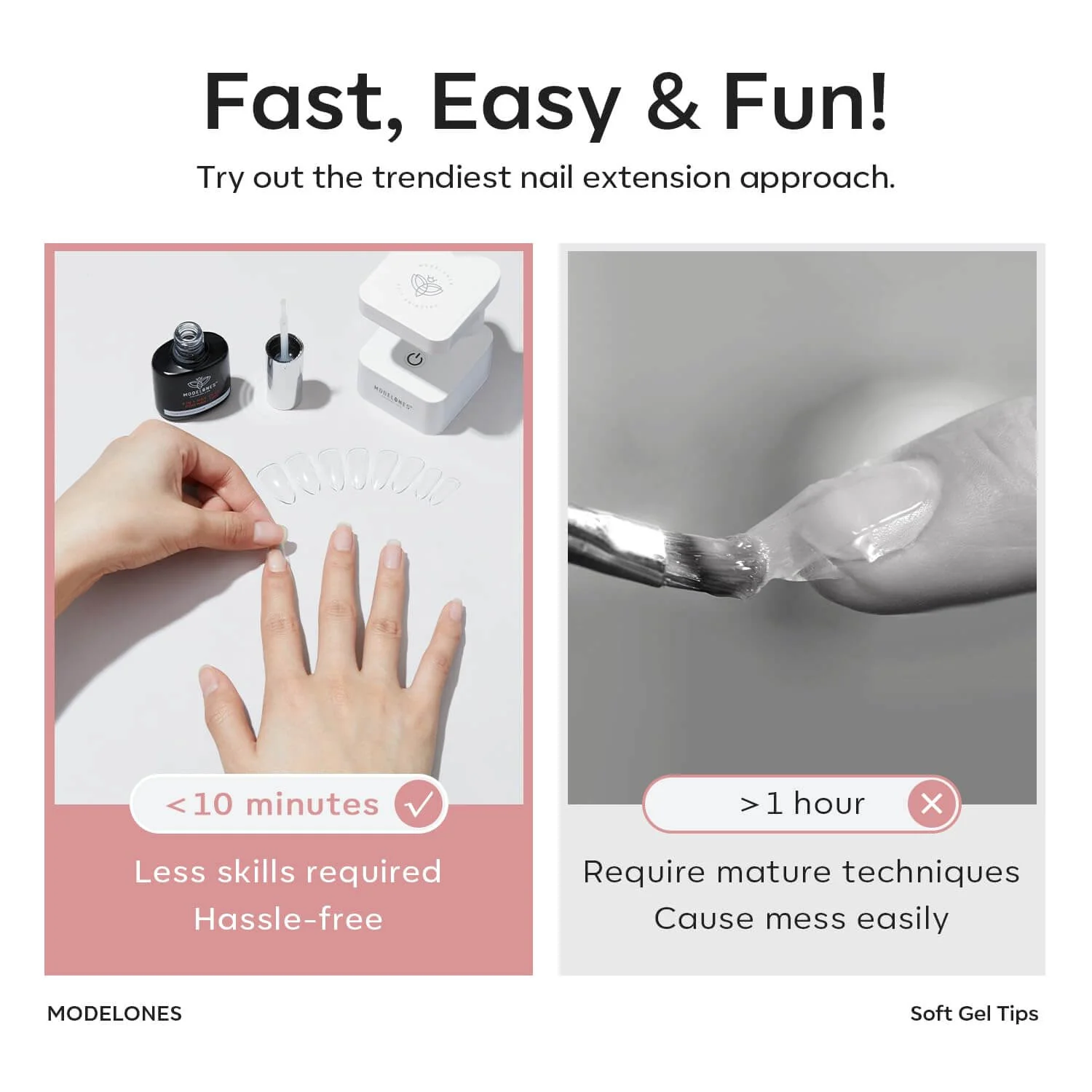 Full Cover Nail Tips - Image 47