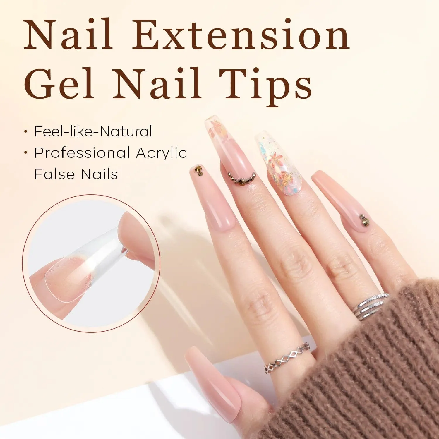 Full Cover Nail Tips - Image 54