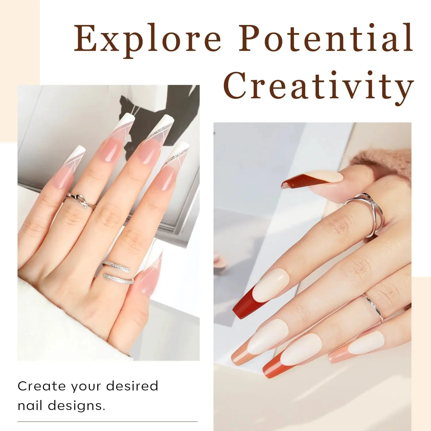 Full Cover Nail Tips - Image 60