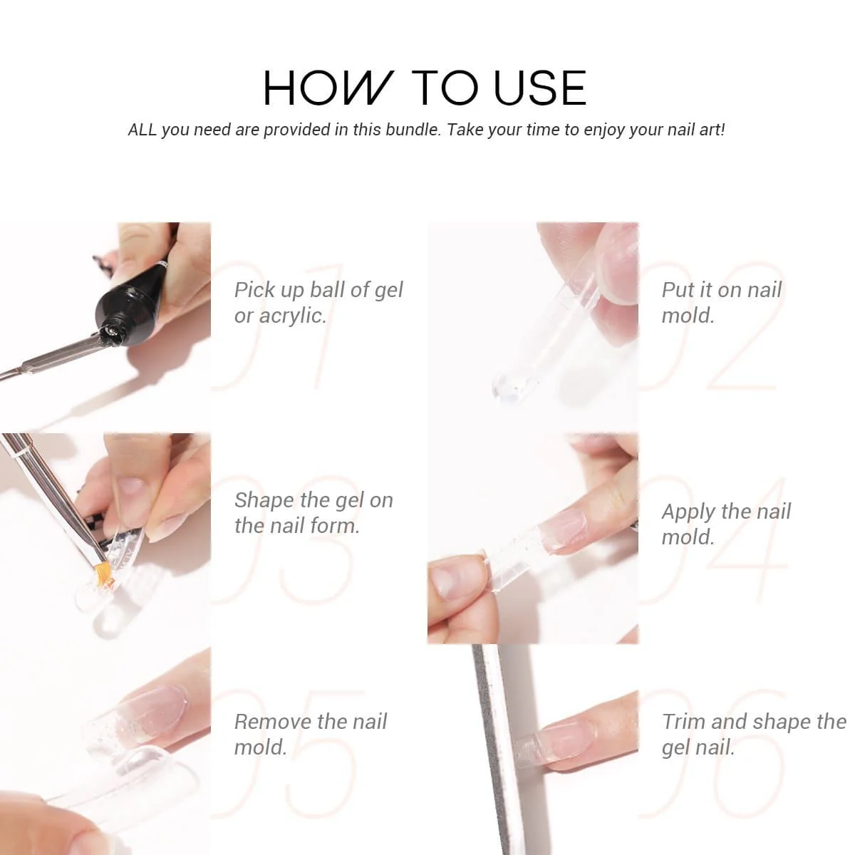 Poly Nail Gel Dual Head Brush - Image 5