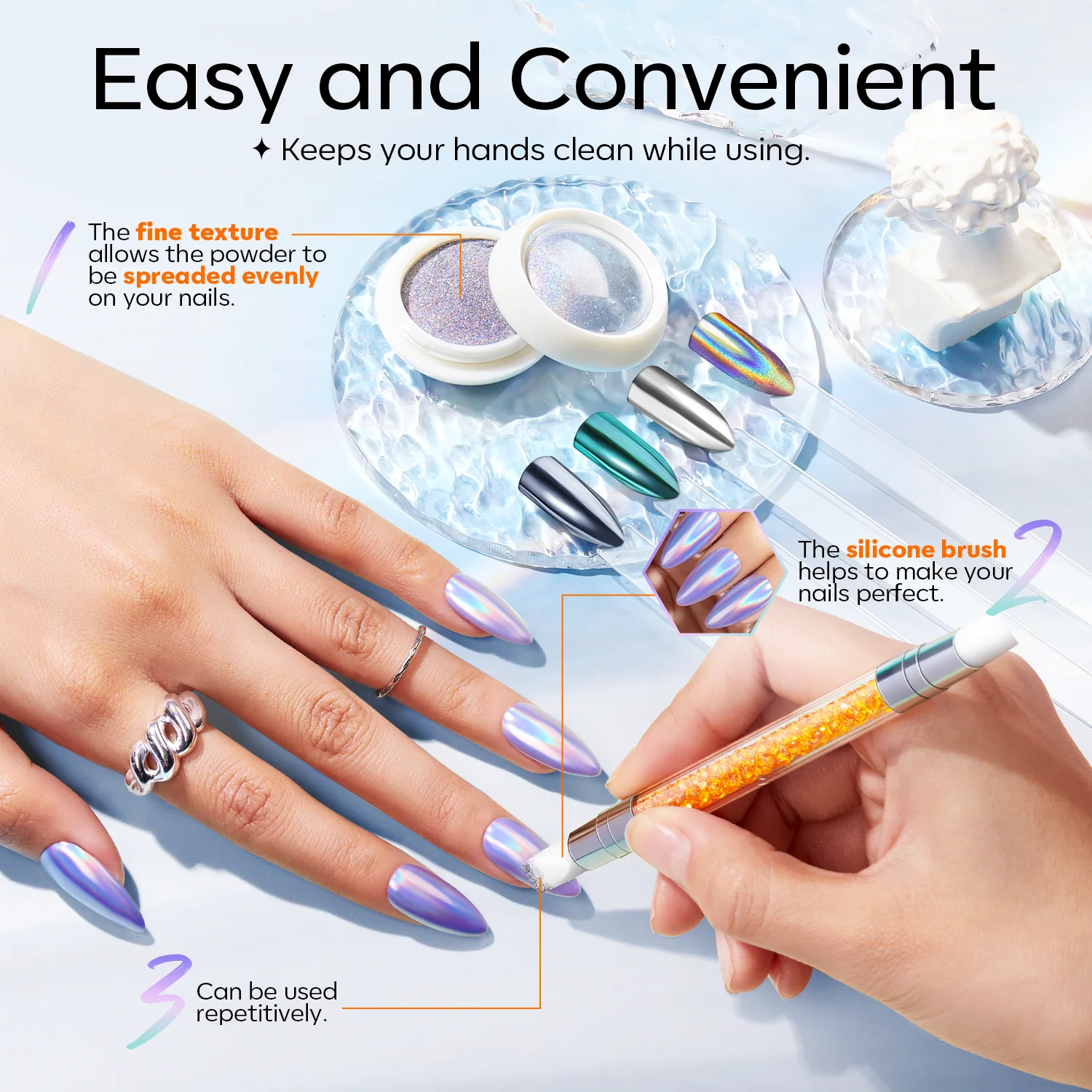 Galactic Halo - Chrome Powder Set - Image 5