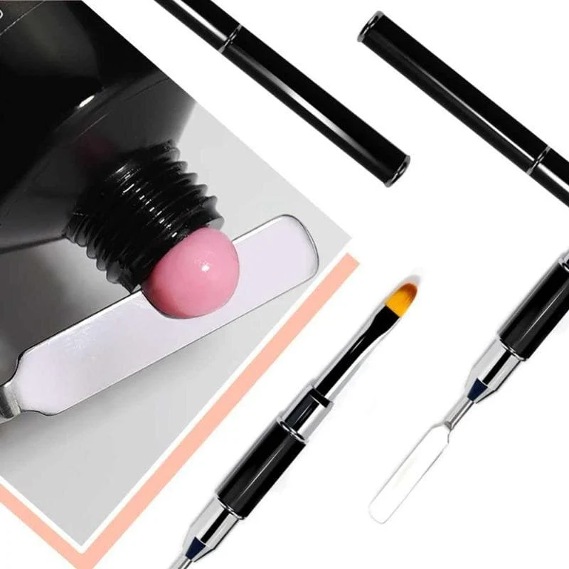 Poly Nail Gel Dual Head Brush - Image 4